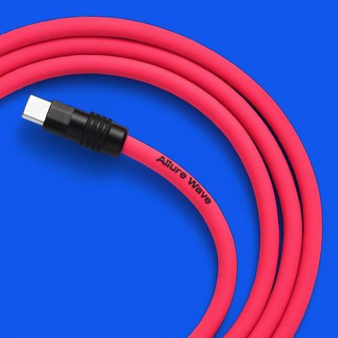 얼루어웨이브 실리콘 초고속 충전 케이블 USB to C - 충전 케이블 | 쿠팡