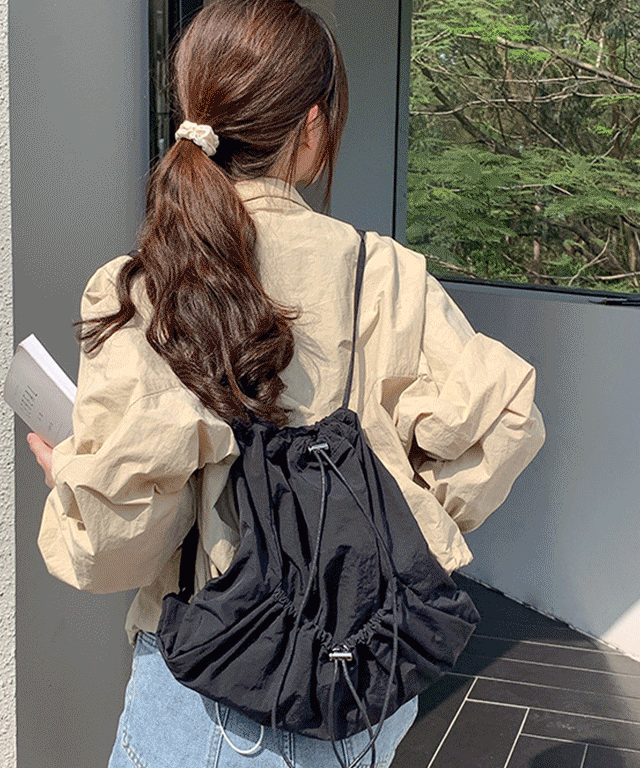 [💛백팩잇템모음💎] 키치블랑 클리닝 나일론 스트링 백팩 외 모음전