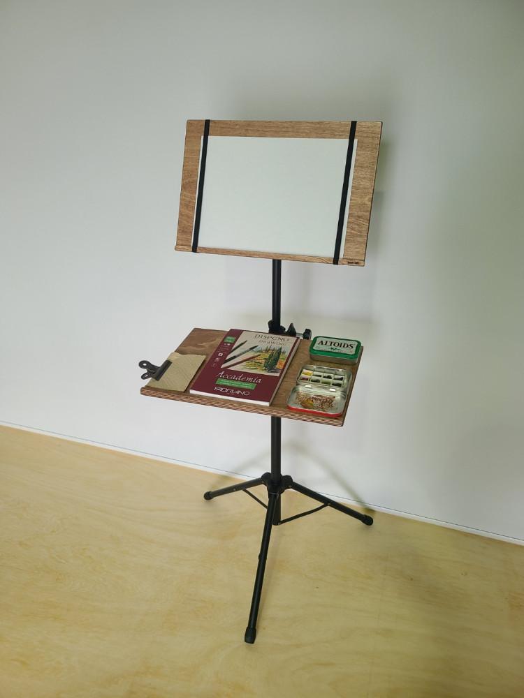 A4 휴대용 2단 이젤 어반스케치 드로잉 야외용 카제랩(Kaze labs)