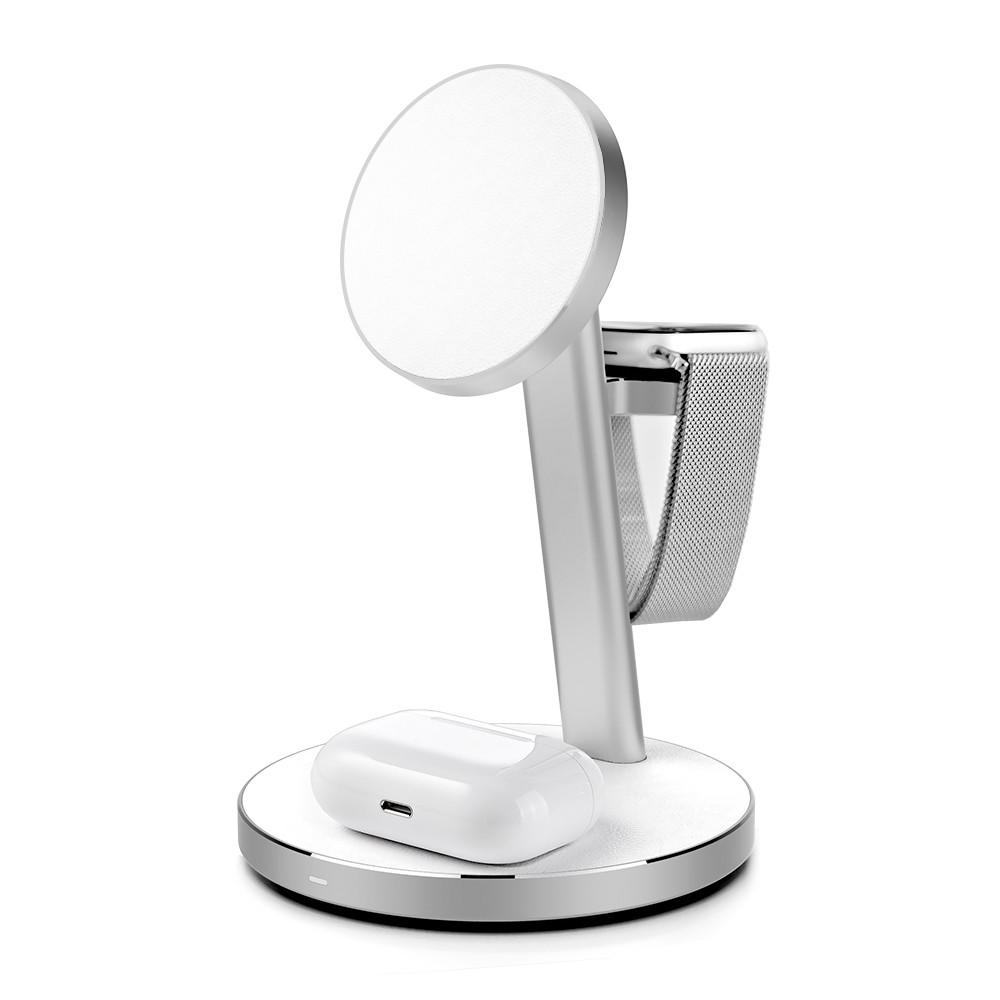 만렙 3in1 애플워치 아이폰 맥세이프 무선 충전기