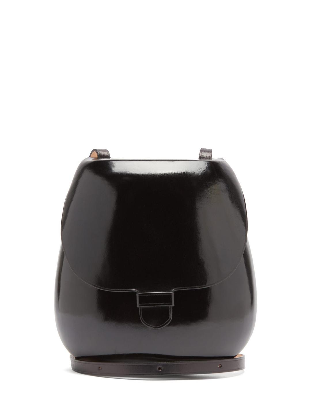 Cartridge Patent-Leather Cross-Body Bag