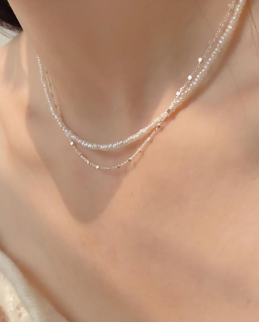 로스도스 [누적3만🔥]사각 체인 은목걸이 pur necklace
