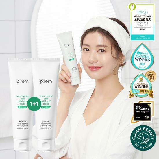 메이크프렘 세이프미 릴리프 모이스처 클렌징폼 150ml 1+1 기획