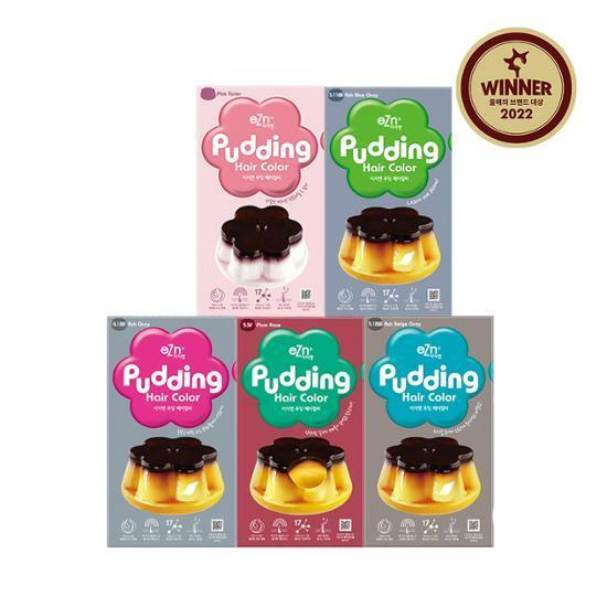 NEW) 이지엔 푸딩 헤어컬러 19종 택1 (염색)