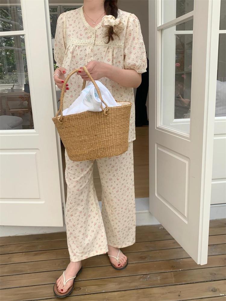 플라워 반팔잠옷 공주잠옷 우정잠옷