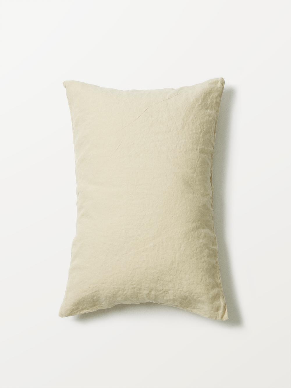 French linen pillowcase (Pear)