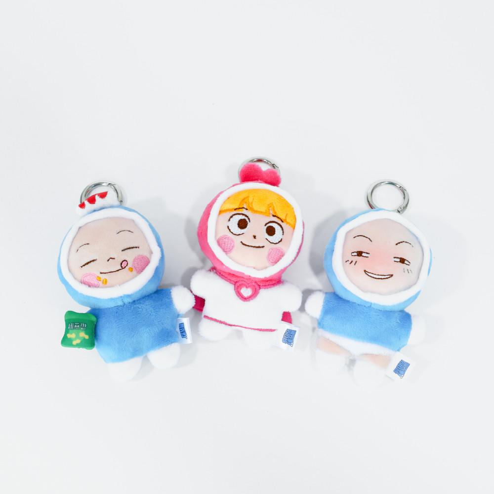 유미의세포들 미니 인형 키링