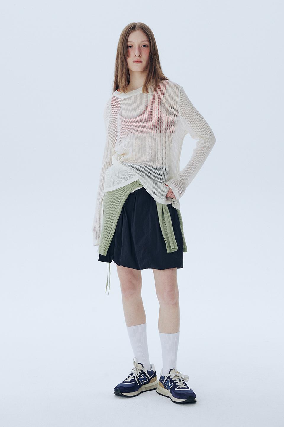 Open-Work Summer Sweater_CREAM