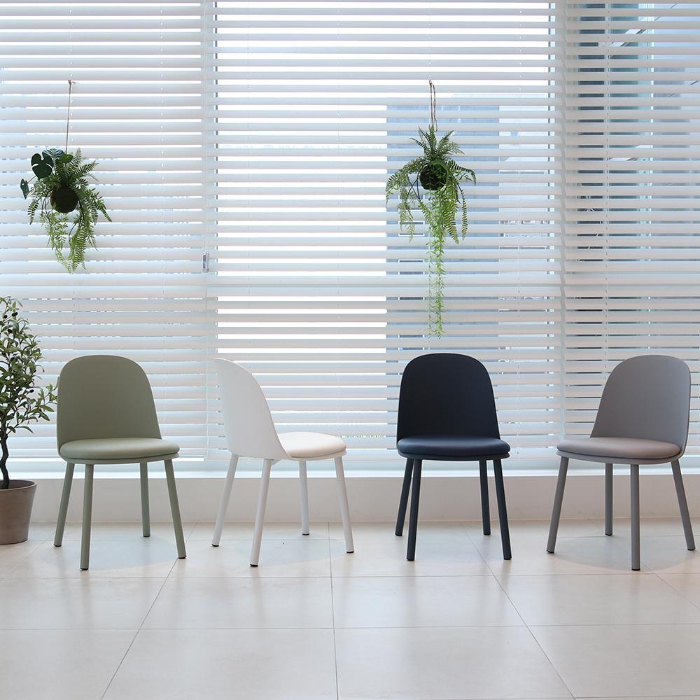 RM디자인 페이톤 체어 디자인 마카롱 사출 플라스틱 카페 인테리어 의자