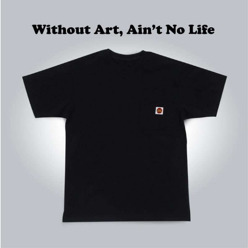 [SPECIAL GIFT] PB LOGO POCKET TEE - BLACK