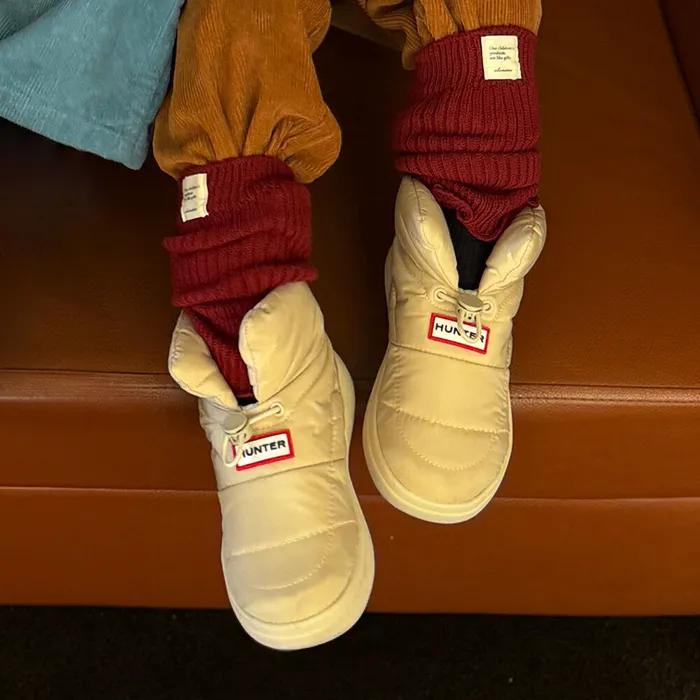 [JUNIOR] 인앤아웃 패딩 부티 - 캔버스크림 HBJ0001FSUCCR