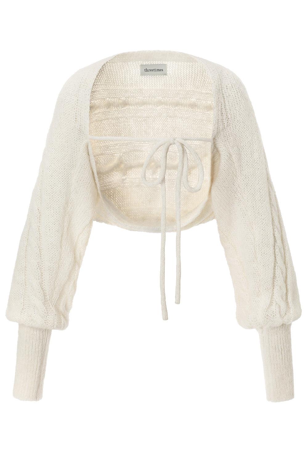 [releasing 10.30 12pm KST] Creamy knit bolero