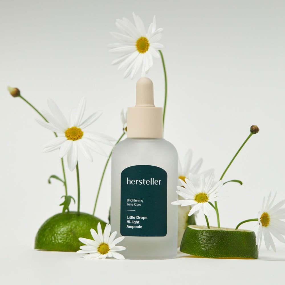 [수분톤업앰플] 허스텔러 리틀 드롭스 하이-라이트 앰플 43ml, 1개 