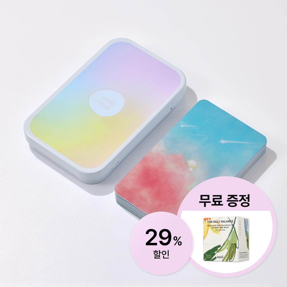 마인드눅 사계절 명상 카드 (명상하는 법 스트레스 해소법 자존감 높이는 방법 마음 챙김 명상 도구 힐링)
