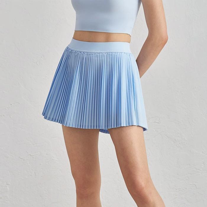 SZ 비너드 플리츠 스커트