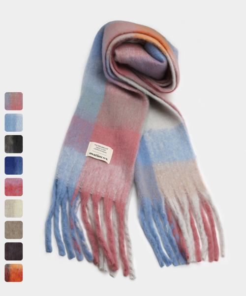 Check muffler 체크머플러 - 9color