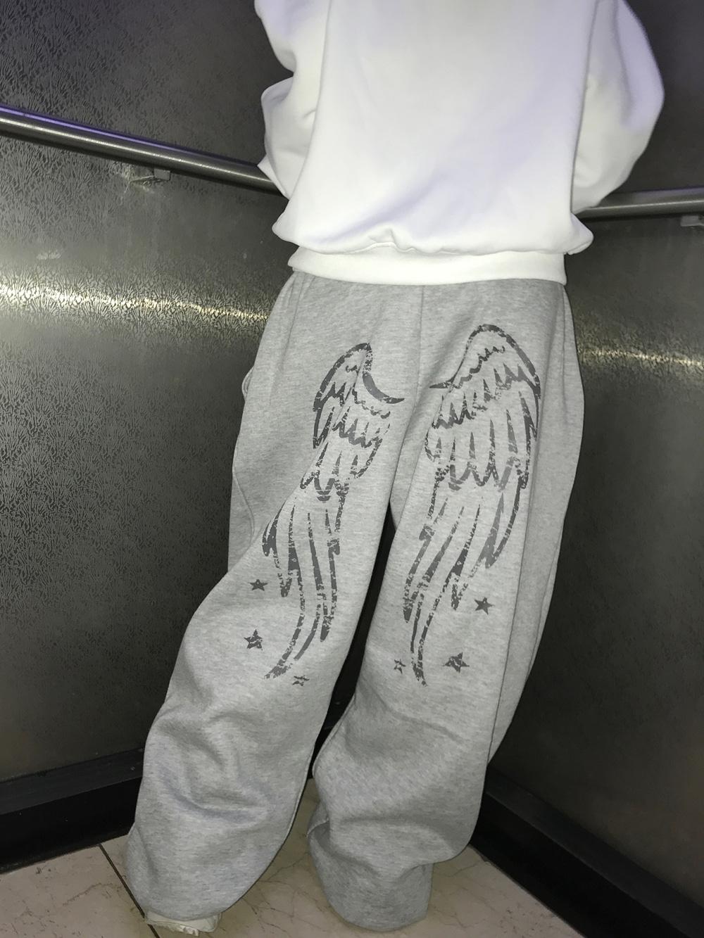 텐시 힙걸 꾸안꾸 기모 스웻팬츠(2color)