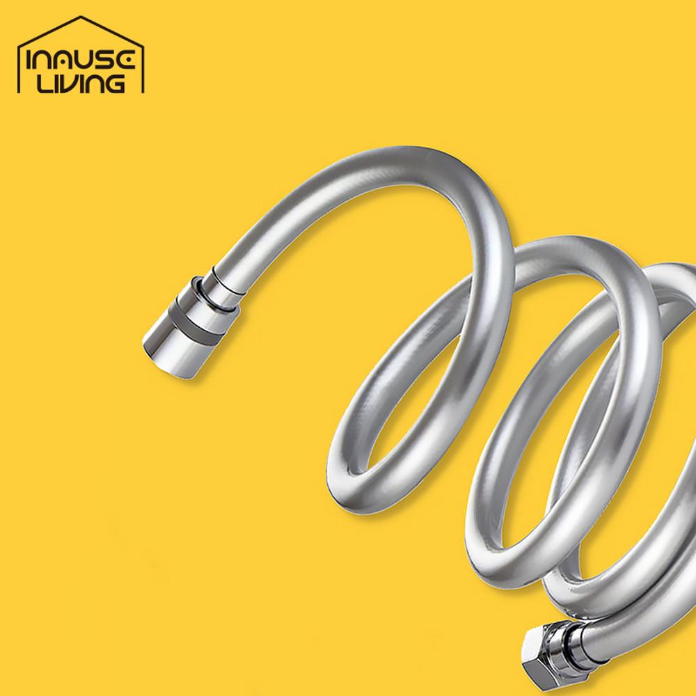 샤워호스 샤워기호스 실버 1.5M 물때 곰팡이 방지 PVC