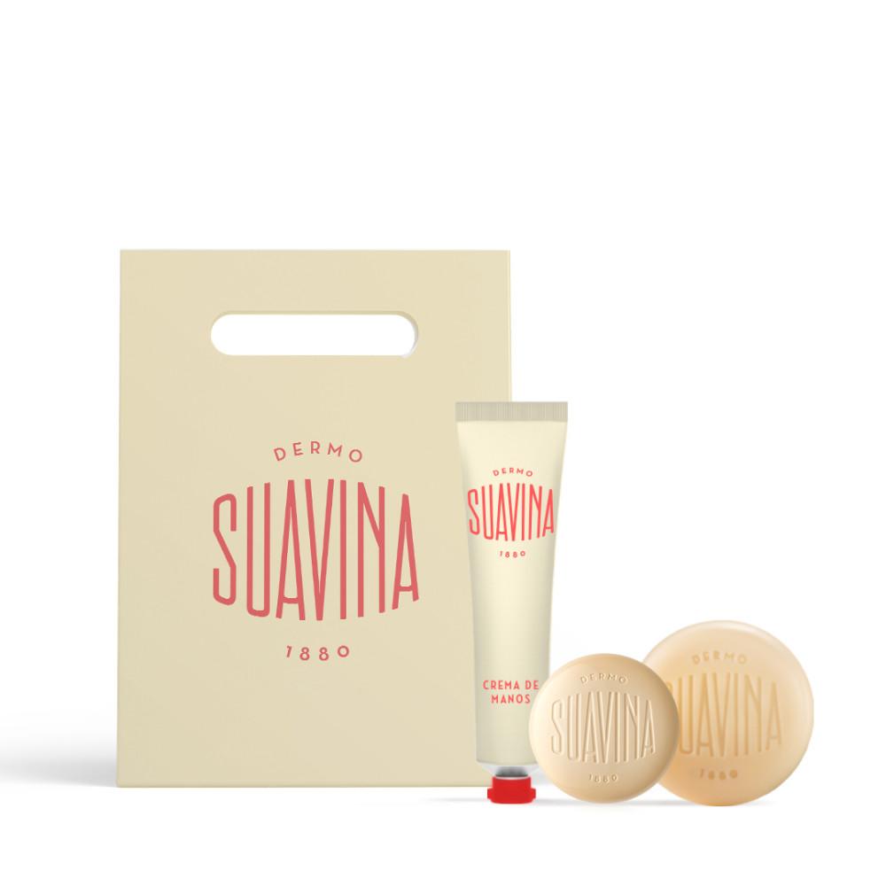 [더모 수아비나]수아비나 떼 아모 세트 (립밤 & 핸드 크림 & 솝) /  Suavina Te amo set