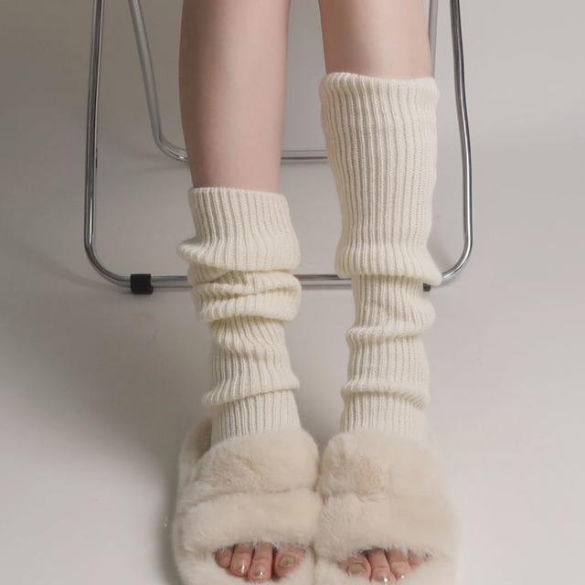 큐티팝 하이틴워머모음💗 하이틴룩 데일리 주름 워머 삭스 셔링 양말 니트워머 발목양말/스타킹 레깅스 루즈 발토시/골지 레그 워머(5color)