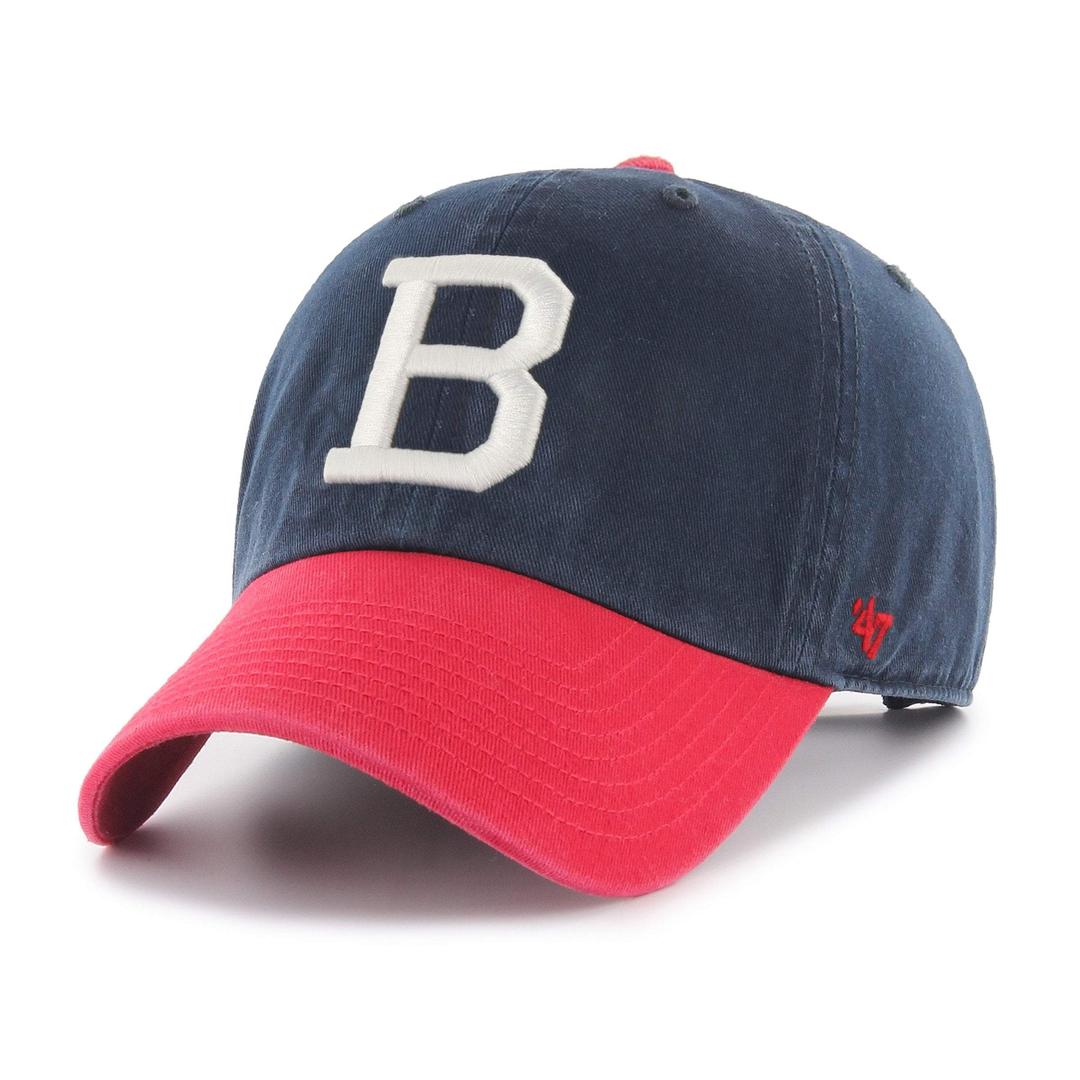 ATLANTA BRAVES COOPERSTOWN TWO TONE '47 CLEAN UP - OSF / NAVY / A