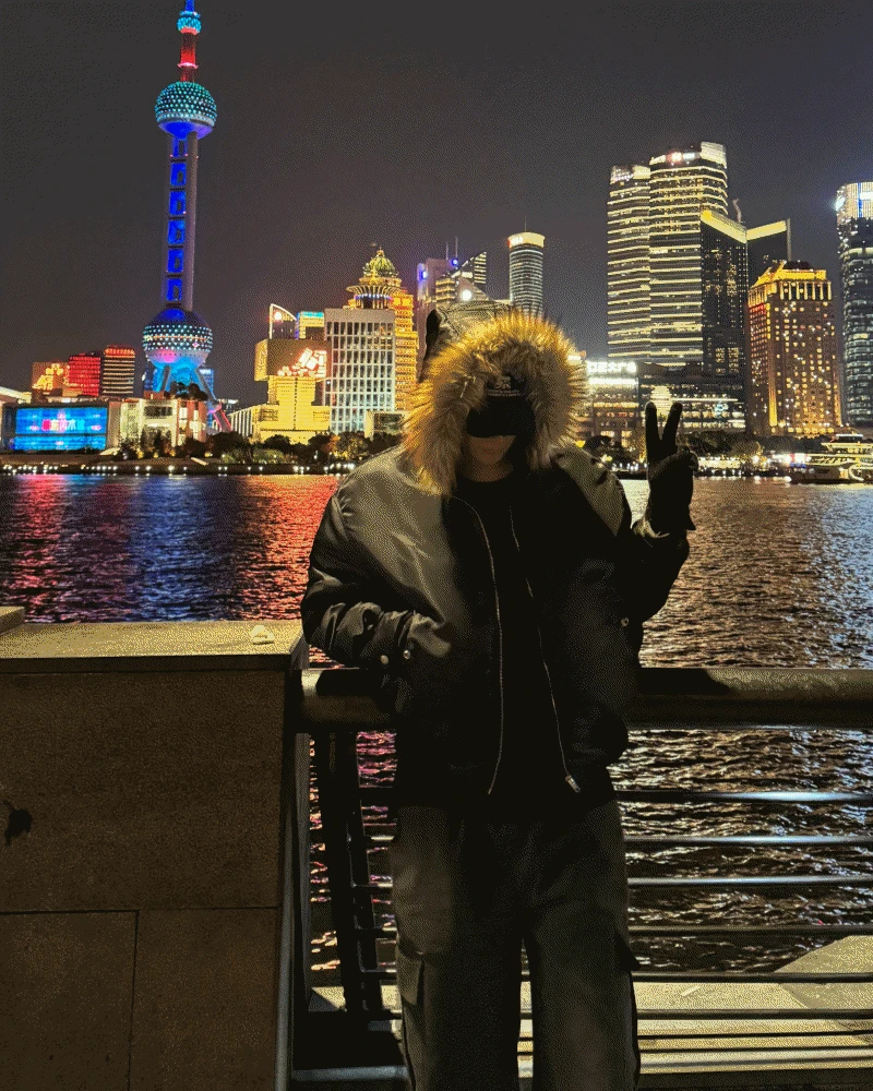 Sn 라쿤 후드 패딩 점퍼(3color)