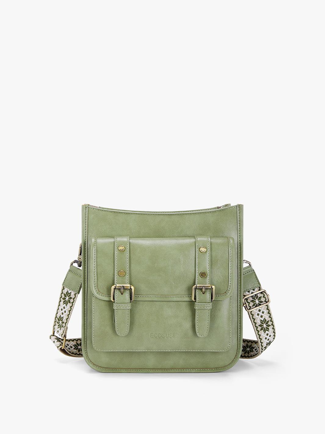 Sophie Leather Everyday Crossbody Bag - Green