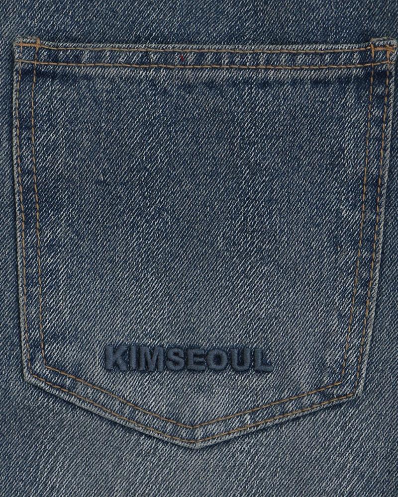 333 BLUE LOGO DENIM