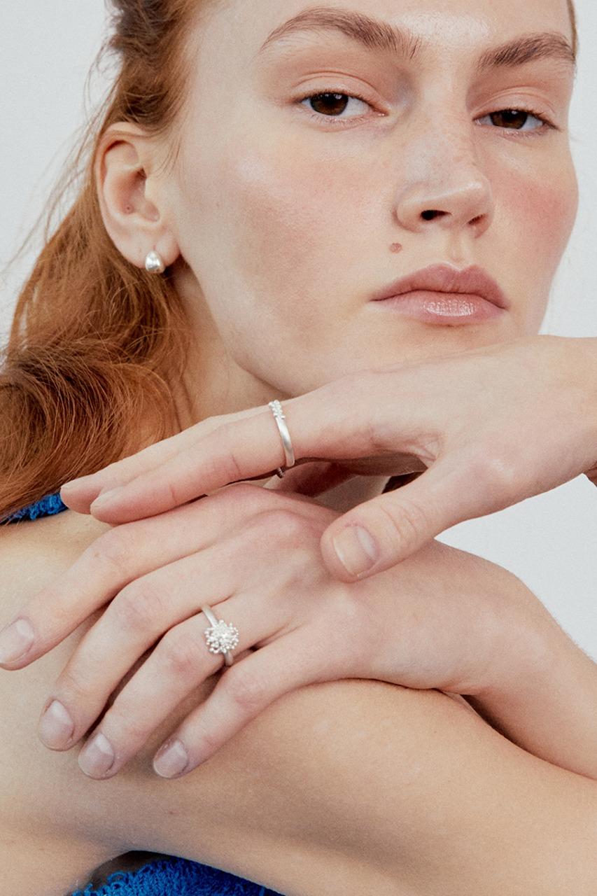 FLOWER BUD RING (silver925)