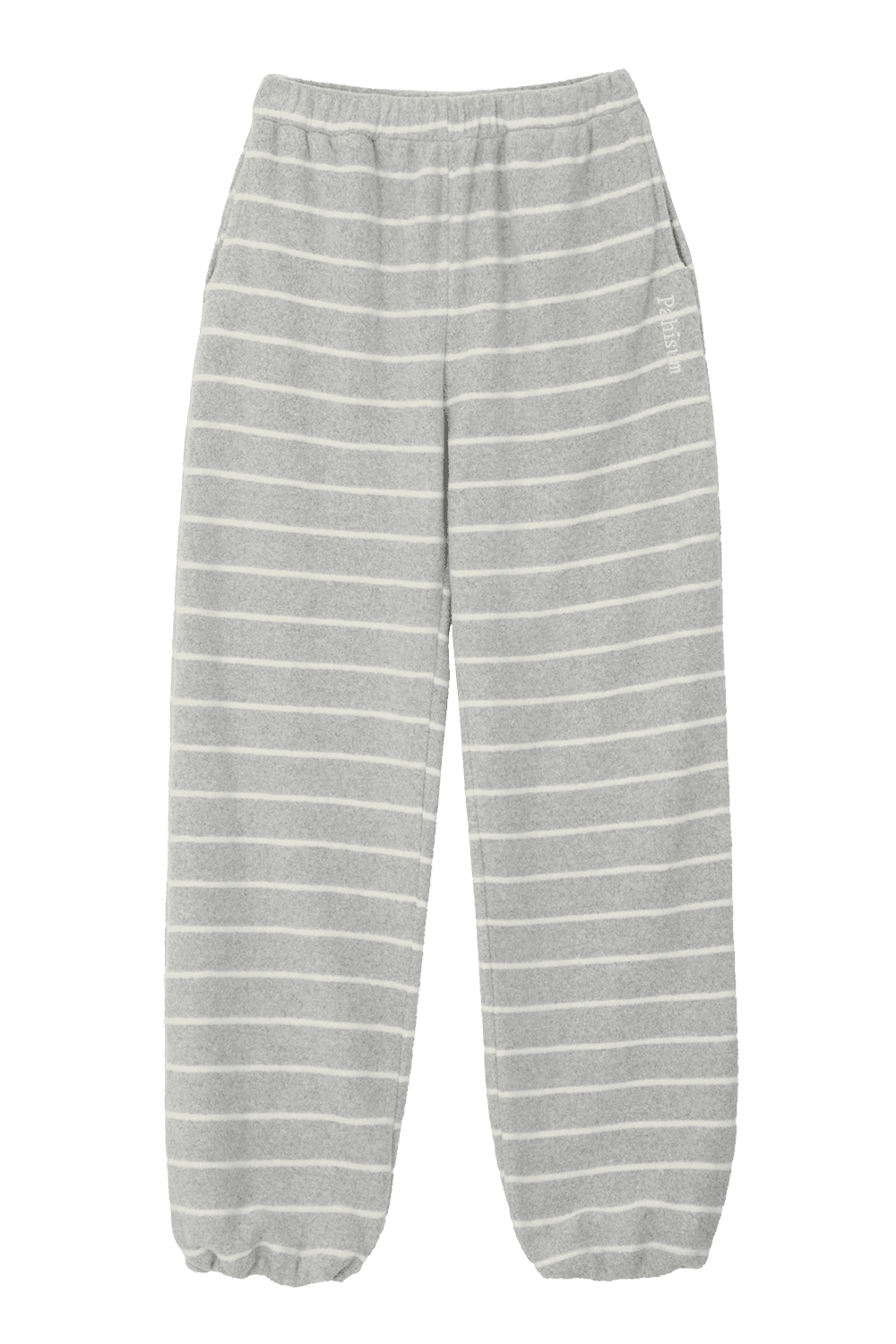 COZY STRIPE PANTS_GRAY