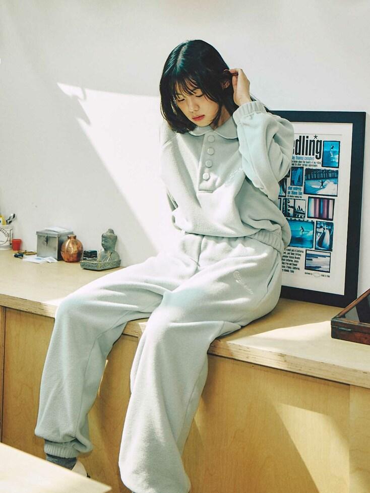 Sunny day Fleece Pants_Mint