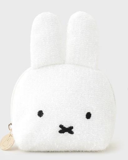 OPAQUE CLIP 콜라보 미피 2025 페이스 글리터 파우치