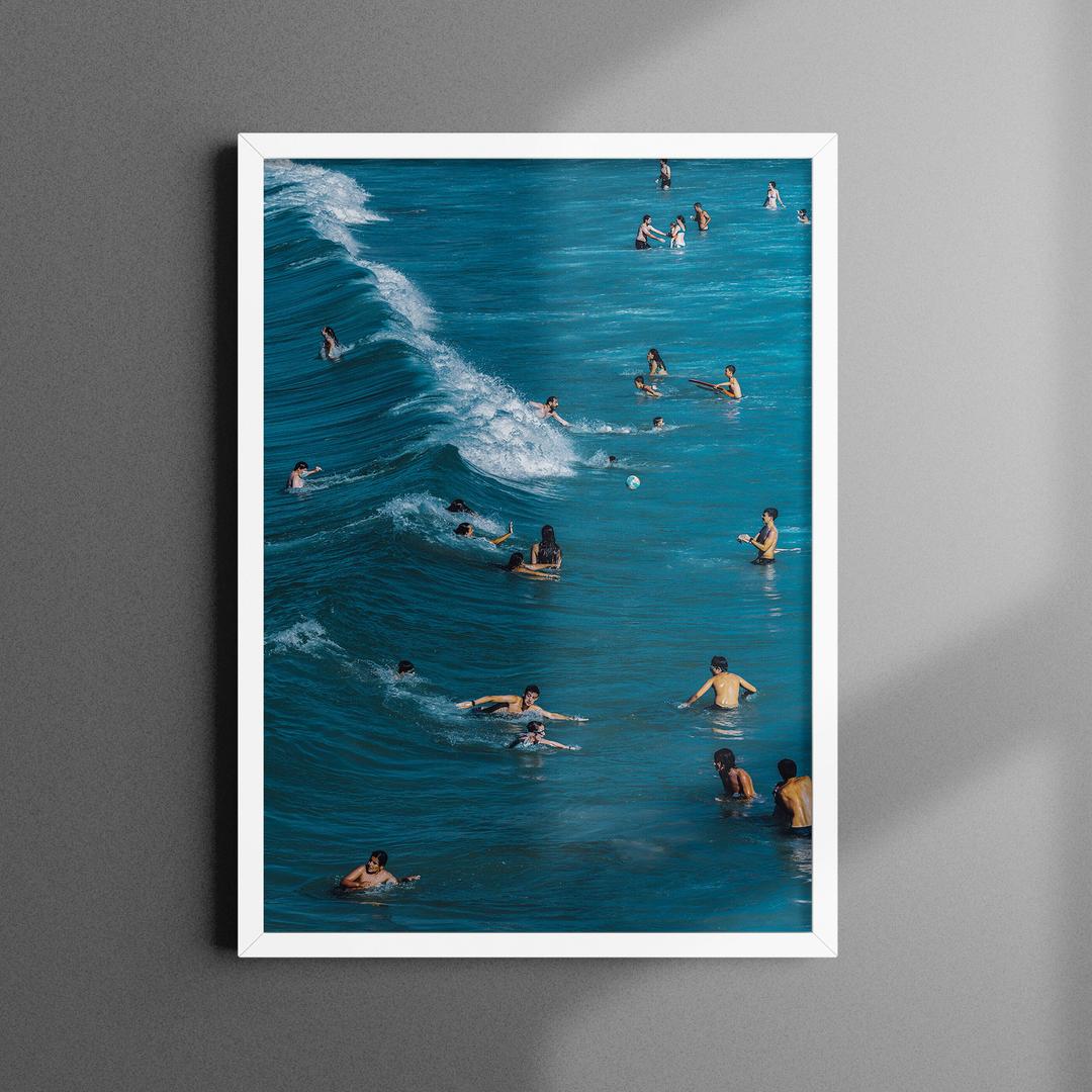 YOSIGO Frame A2 Art Poster 03_San Sebastian Spain