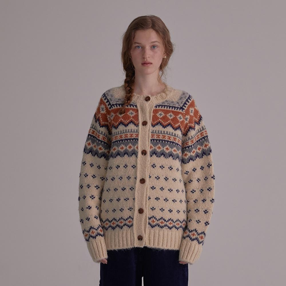 [29CM 단독] Bohemian nordic cardigan (2COL)
