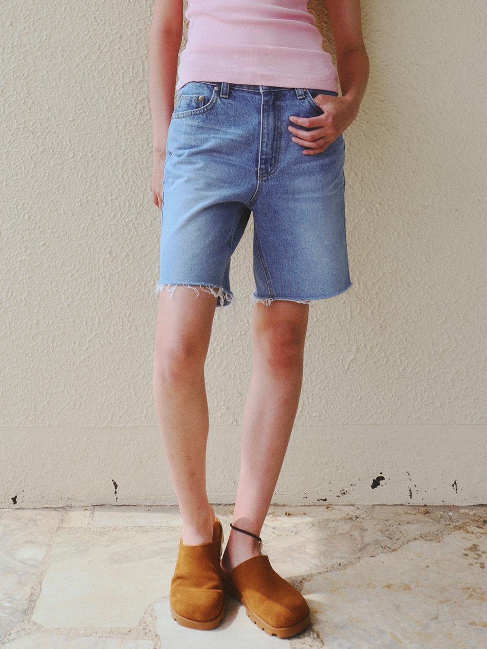 Classic denim shorts / Blue