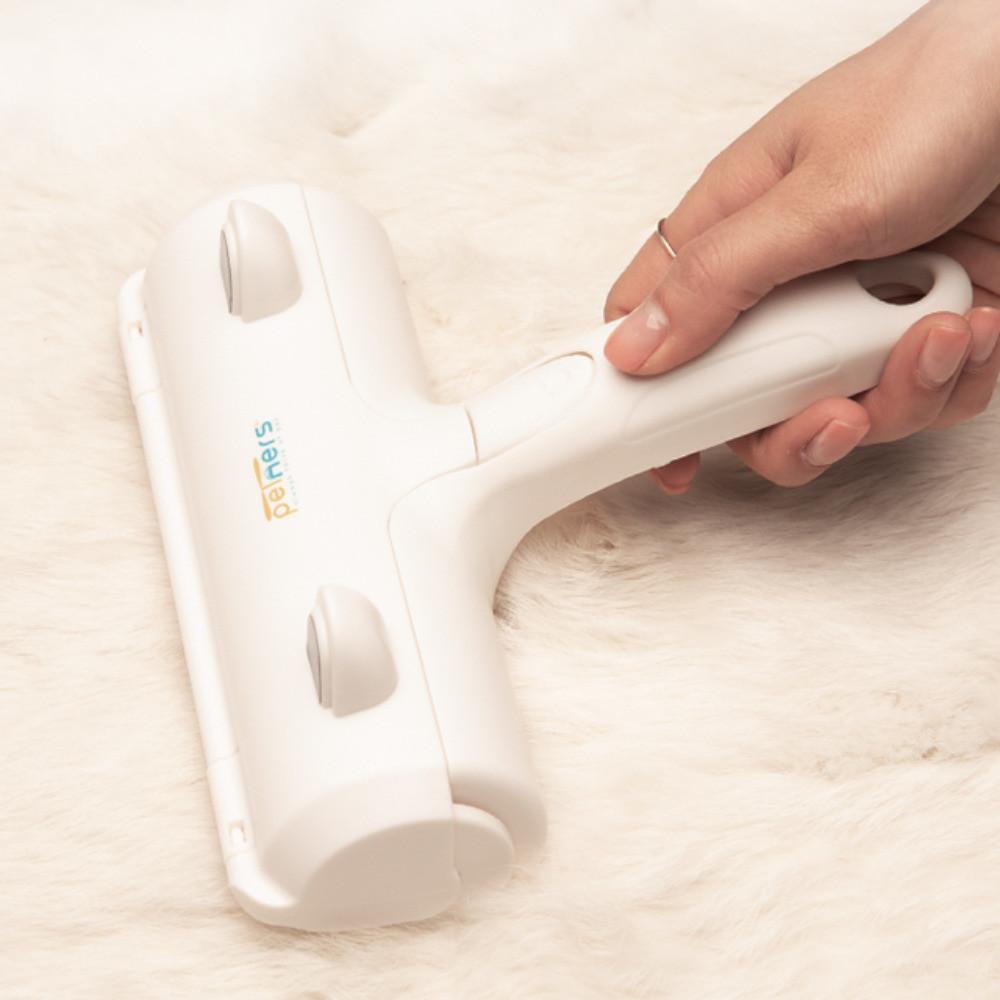 펫트너스 강아지 브러쉬 돌돌이 고양이 털 청소기 제거기