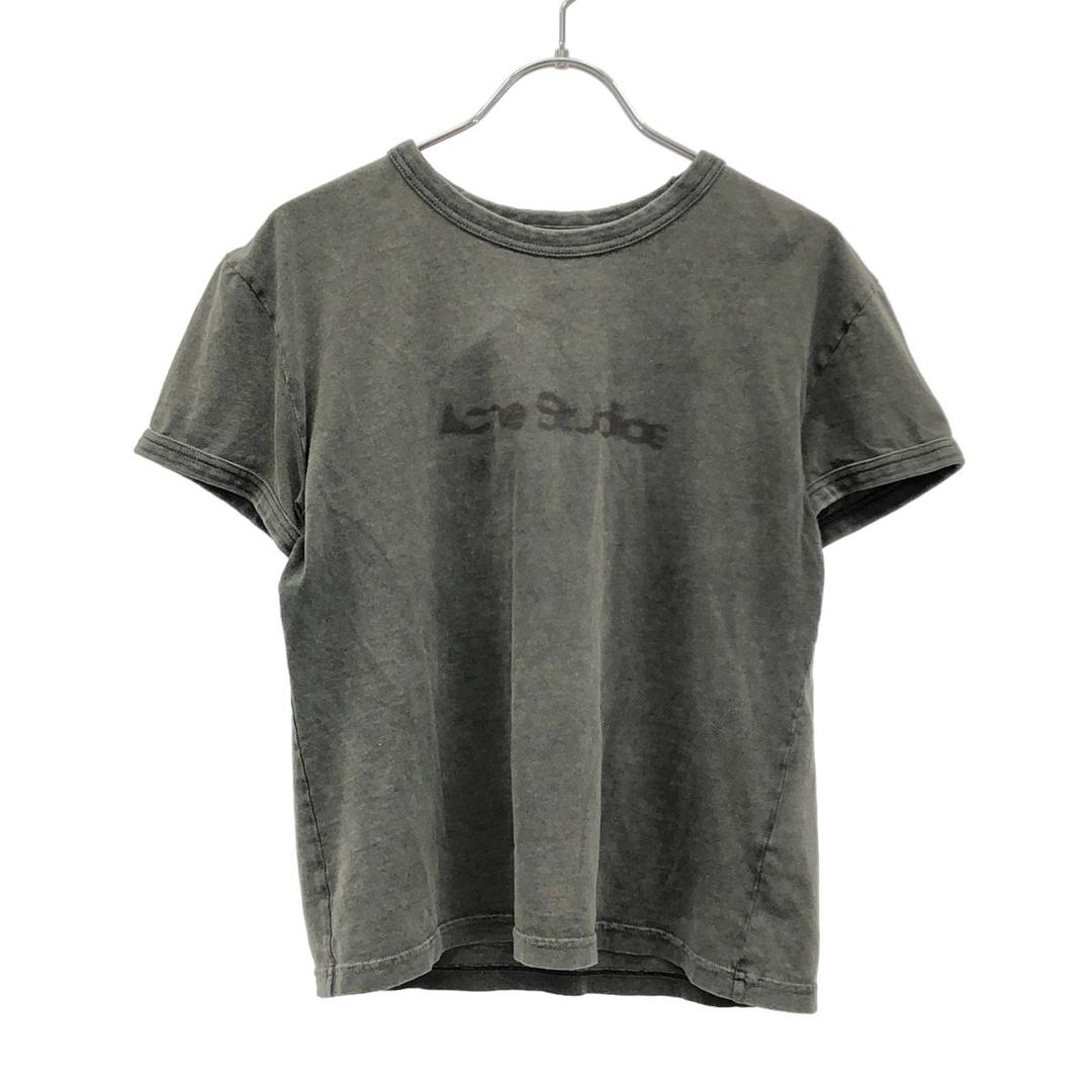 Acne Studios アクネストゥディオズ ヴィンテージロゴプリントTシャツ FN-UX-TSHI000104 チャコール XS