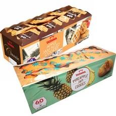 타타와 사과잼 쿠키 10g x 60p + 파인애플잼 10g x 60p 세트  10g, 1세트