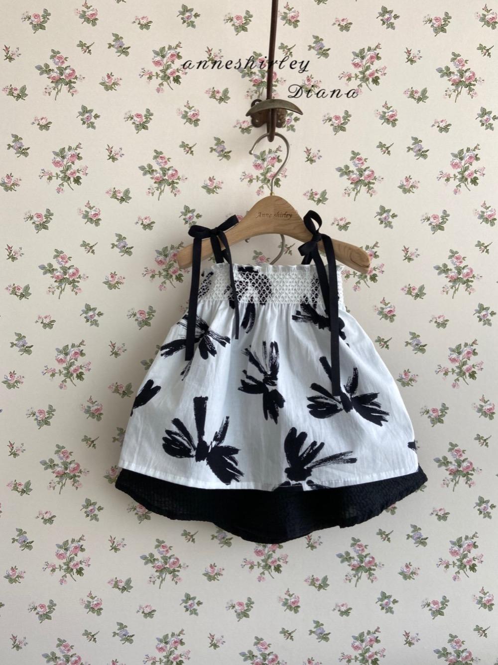 제이 리본 블라우스