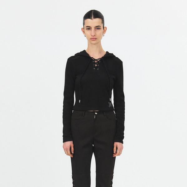 ECO SUEDE BIKER BOOTS CUT PANT (WALNUT)