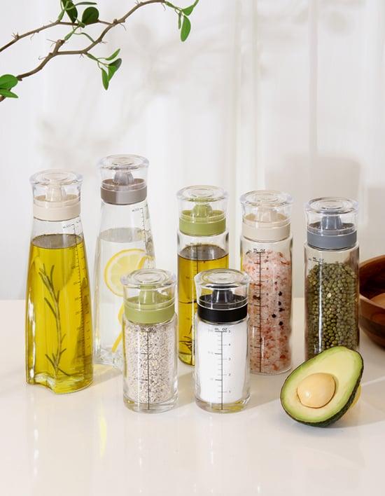 [시노글라스] 키텐실 오일병&소스통 3P/5P 세트 (용량 3종 택1)