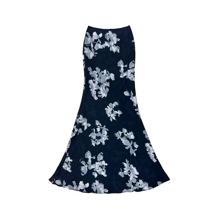orchid skirt - black