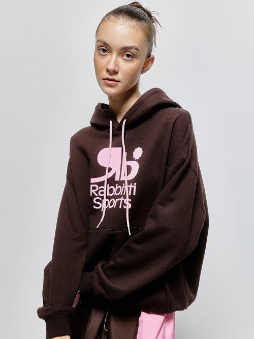 RB Symbol Logo Hoodie Brown