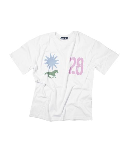 프리비 반소매 티셔츠 (화이트) K26QB227