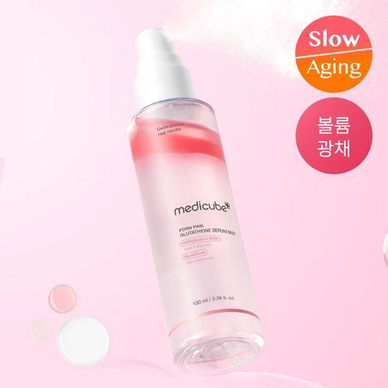 [광채보습]메디큐브 연어 PDRN 핑크 세럼 미스트 100ml