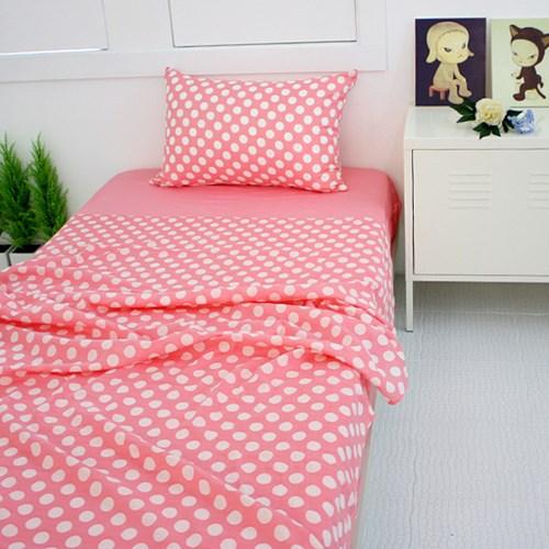 [여름침구] 핑크도트 여름이불 싱글set