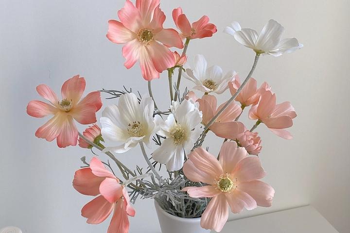 코스모스 조화 8colors 가을 들꽃