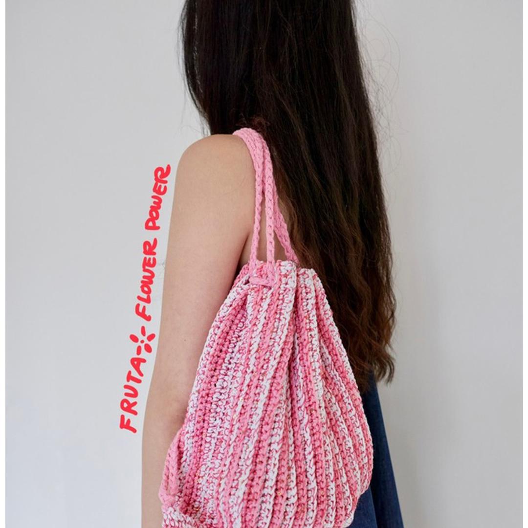 KNIT BAG PINK