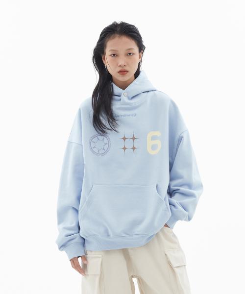 Route 66 Hoodie Sky Blue