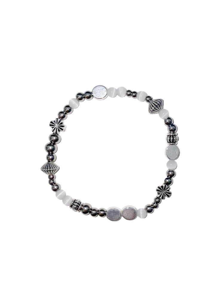 Silver Stone Bracelet